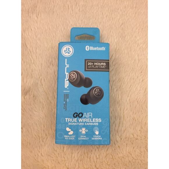 JLab GO Air True Wireless Earbuds-Black - Picture 1 of 3